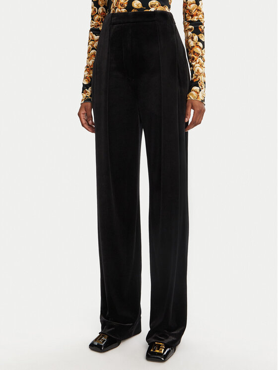 Balmain Medžiaginės kelnės · Juoda · Regular Fit