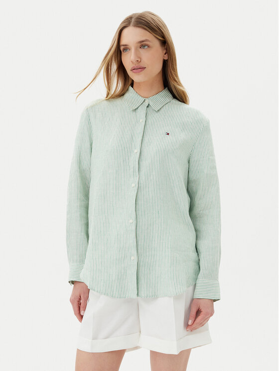Tommy Hilfiger Marškiniai · Žalia