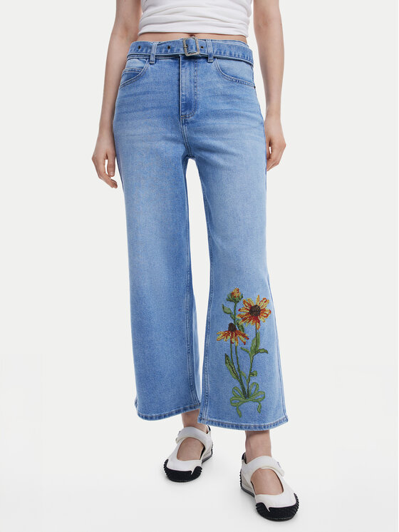 Desigual Džinsai · Mėlyna · Regular Fit