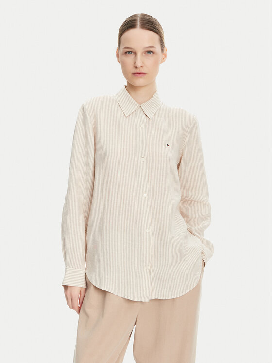 Tommy Hilfiger Marškiniai · Smėlio