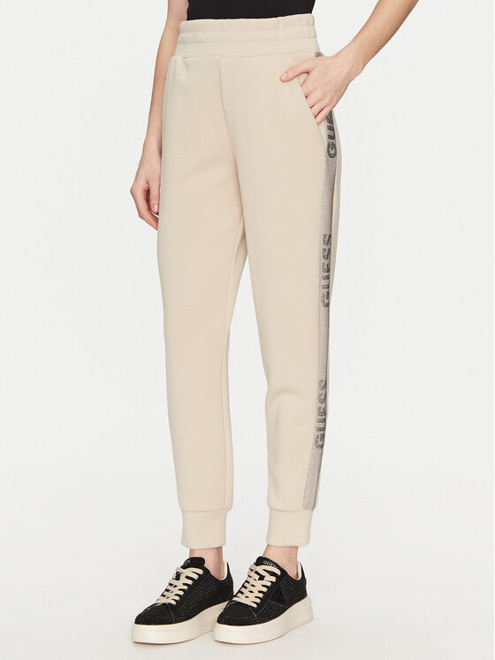 Guess Sportinės kelnės · Écru · Regular Fit