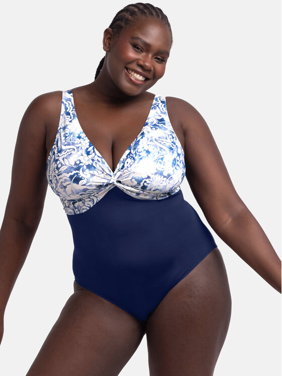 Dorina Maudymosi kostiumėlis · Tamsiai mėlyna