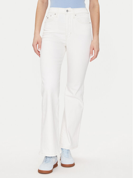 Tommy Jeans Džinsai · Balta · Regular Fit