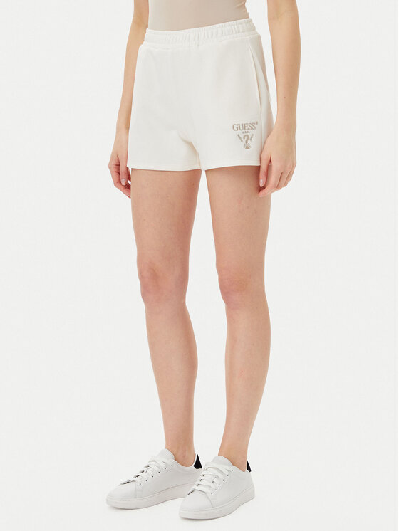 Guess Sportiniai šortai · Écru
