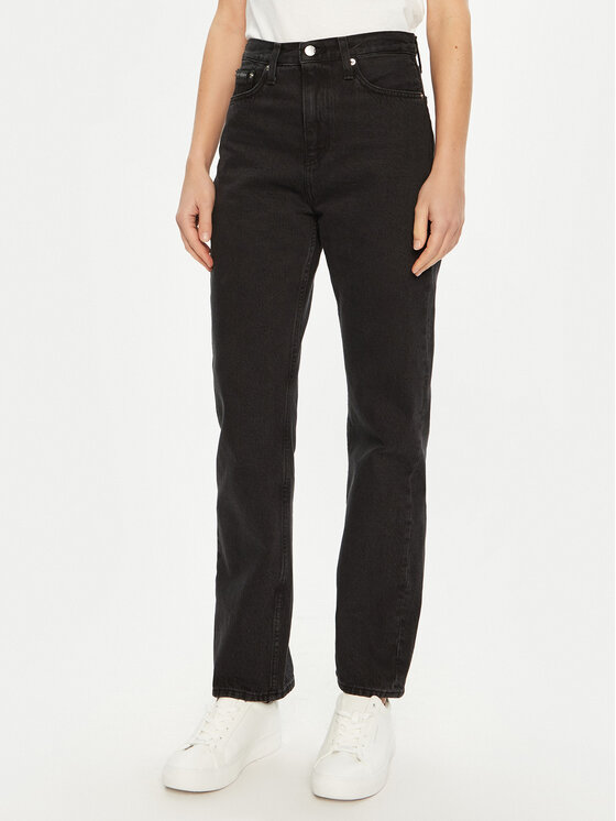 Calvin Klein Jeans Džinsai · Juoda · Regular Fit