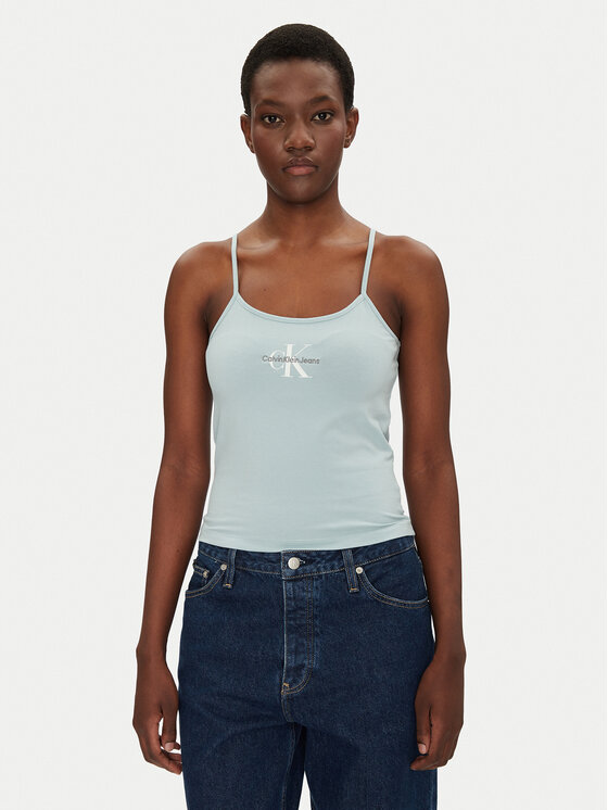 Calvin Klein Jeans Marškinėliai · Mėlyna