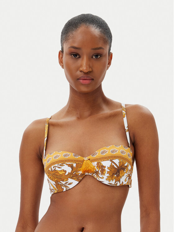 Selmark Bikinio viršus · Geltona