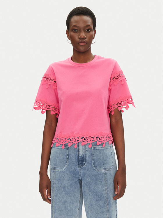 Morgan Marškinėliai · Rožinė