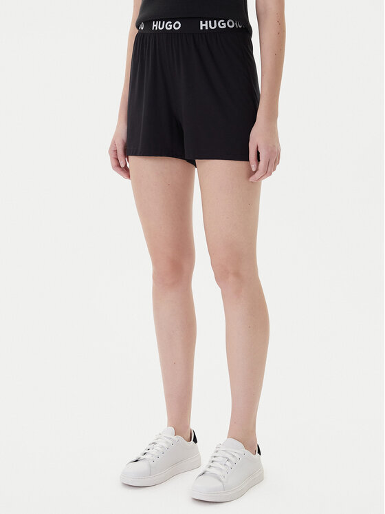 HUGO Pižamos šortai · Juoda