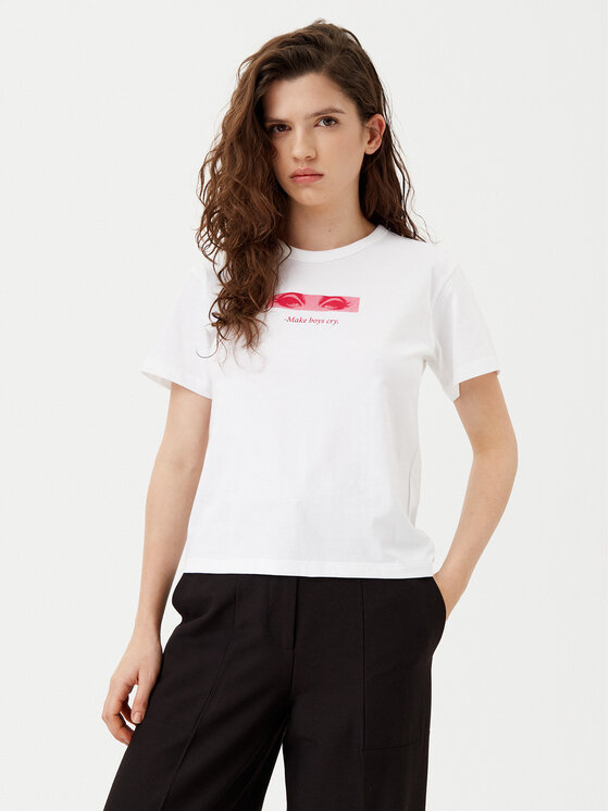 HUGO Marškinėliai · Balta