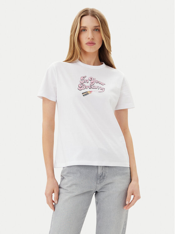 HUGO Marškinėliai · Balta