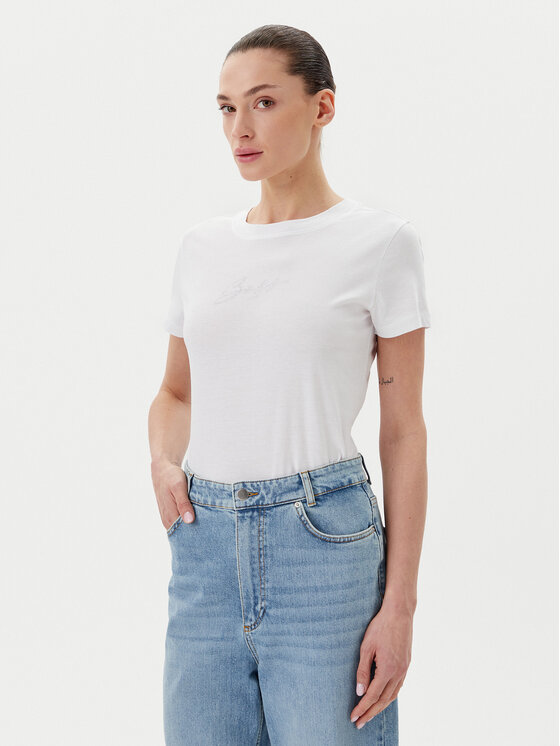 BOSS Marškinėliai · Écru