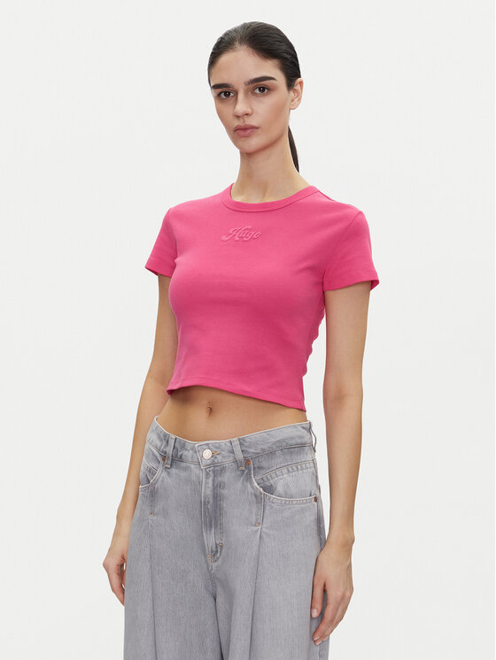 HUGO Marškinėliai · Rožinė