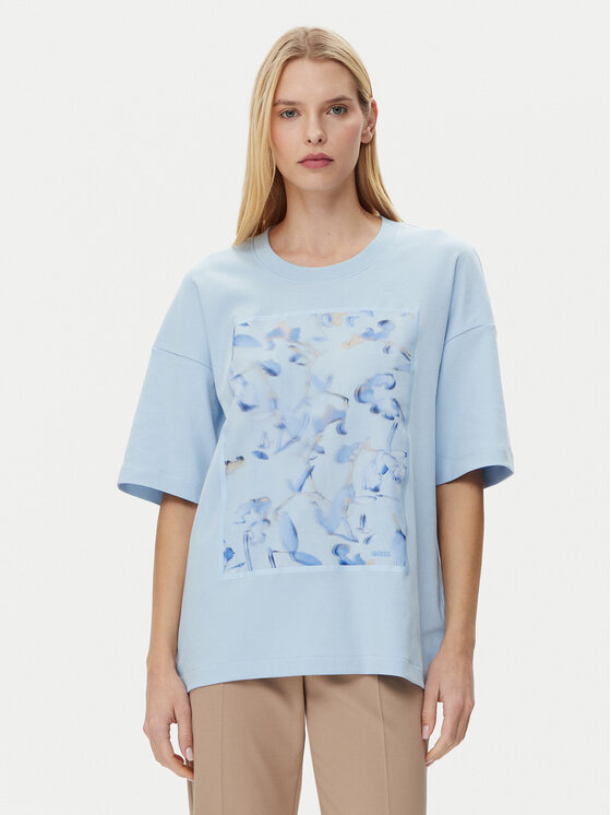 BOSS Marškinėliai · Mėlyna