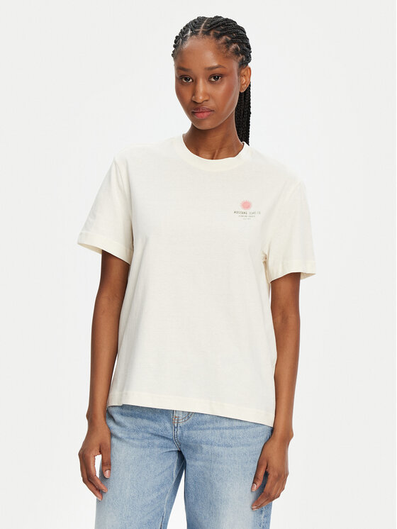 Mustang Marškinėliai · Écru