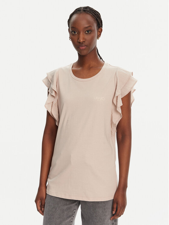 Liu Jo Sport Marškinėliai · Smėlio