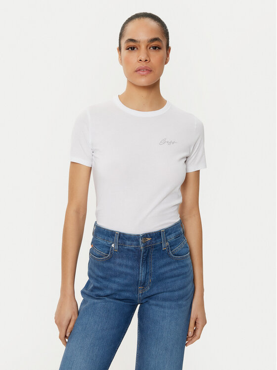 BOSS Marškinėliai · Écru