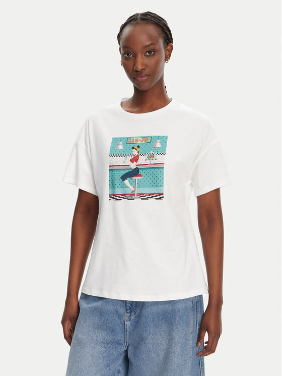 Liu Jo Marškinėliai · Balta