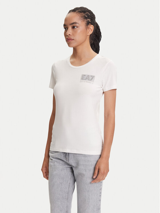 EA7 Emporio Armani Marškinėliai · Écru