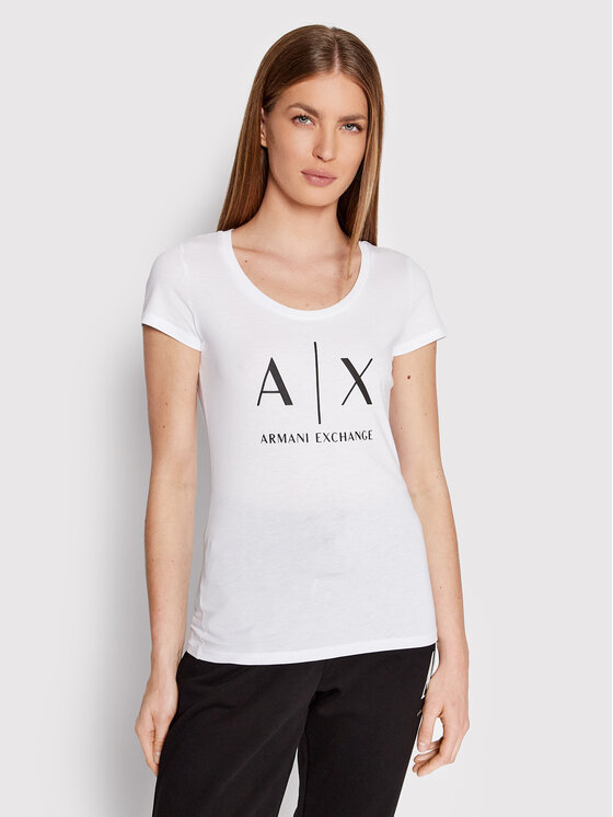 Armani Exchange Marškinėliai · Balta