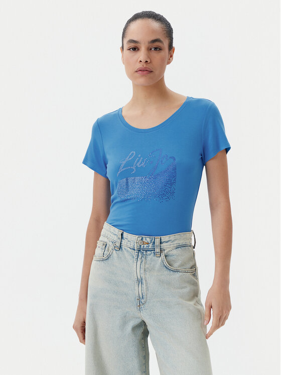 Liu Jo Beachwear Marškinėliai · Mėlyna