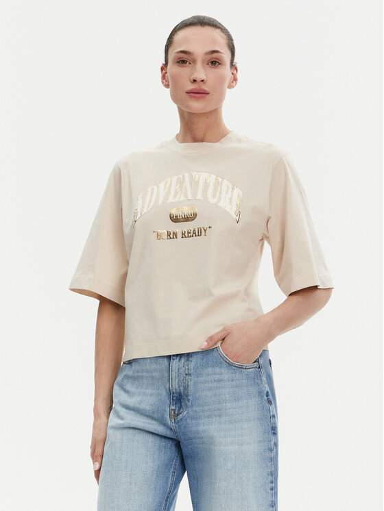 PINKO Marškinėliai · Smėlio