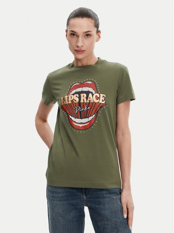 PINKO Marškinėliai · Chaki