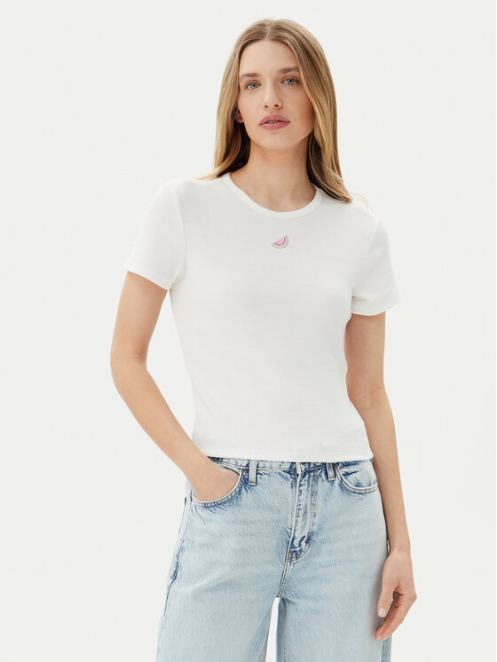 ONLY Marškinėliai · Balta