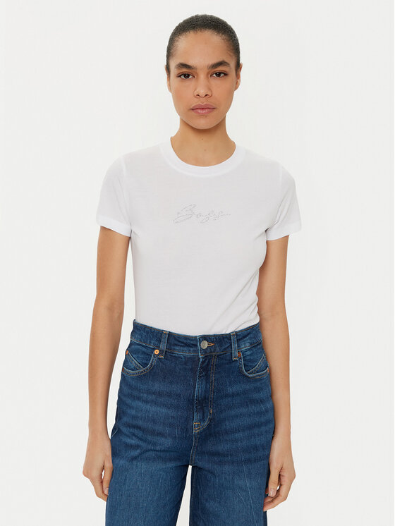 BOSS Marškinėliai · Balta