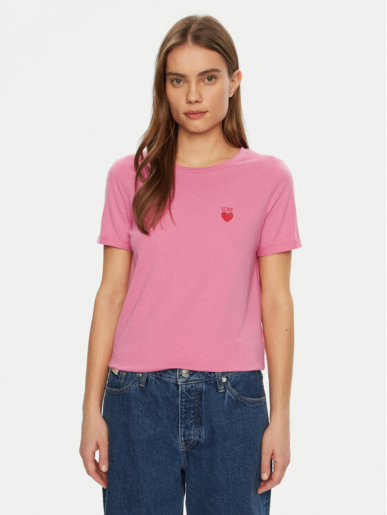 JDY Marškinėliai · Rožinė