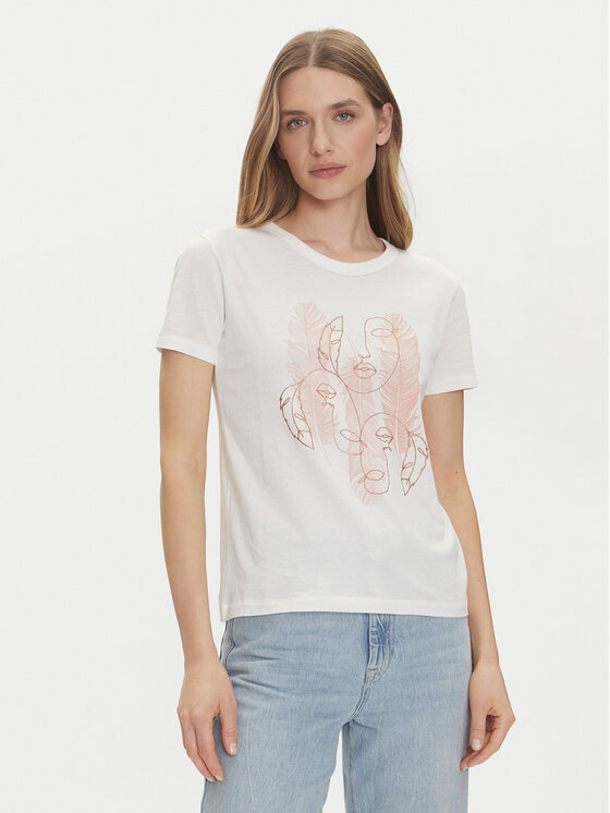 JDY Marškinėliai · Balta