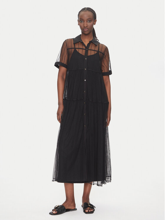 Kodas SUN15 LOLA CASADEMUNT Kasdieninė suknelė · Juoda · Midi