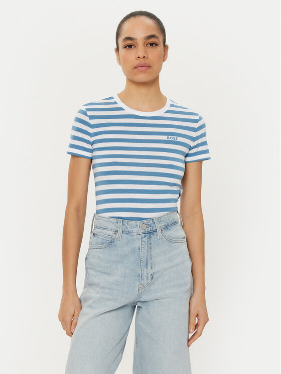 BOSS Marškinėliai · Mėlyna