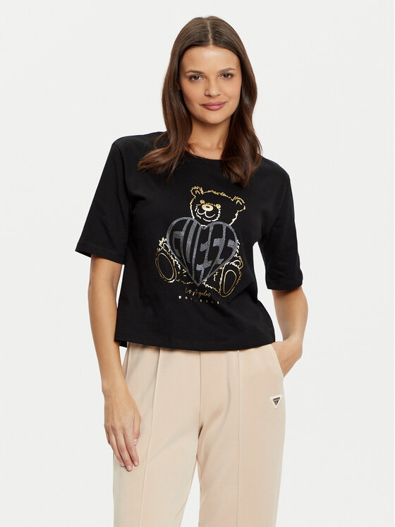 Guess Marškinėliai · Juoda