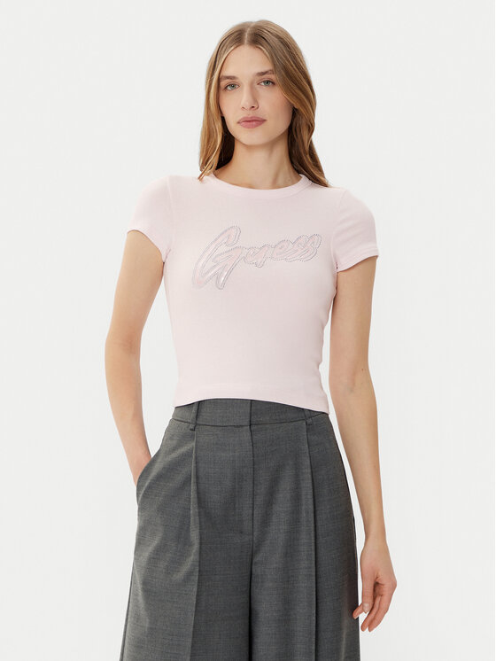 Guess Marškinėliai · Rožinė