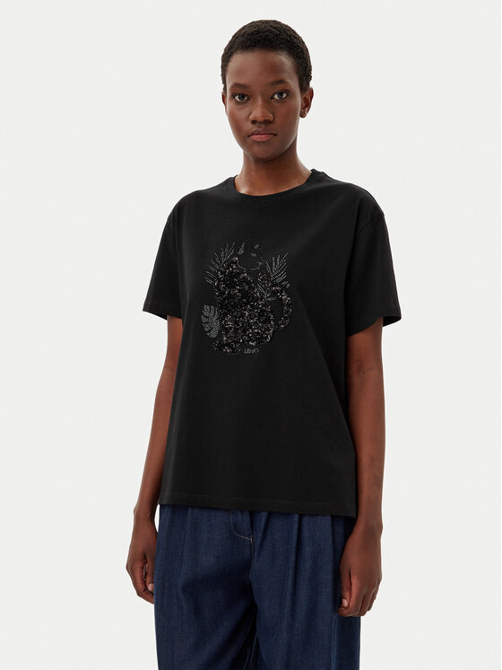 Liu Jo Marškinėliai · Juoda