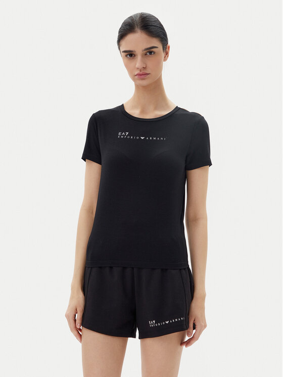 EA7 Emporio Armani Marškinėliai · Juoda