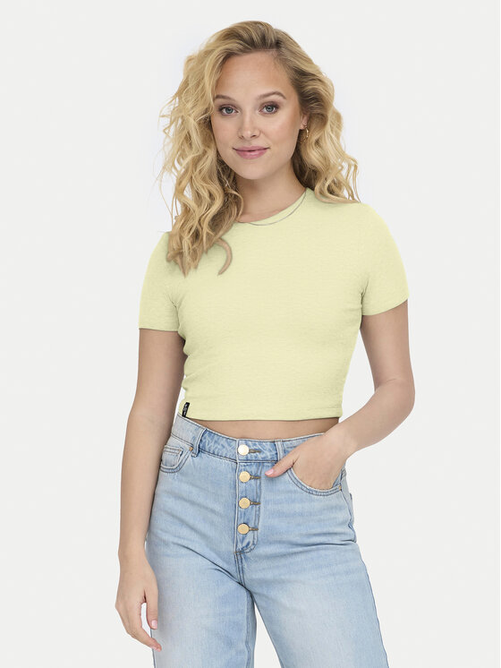 ONLY Marškinėliai · Geltona