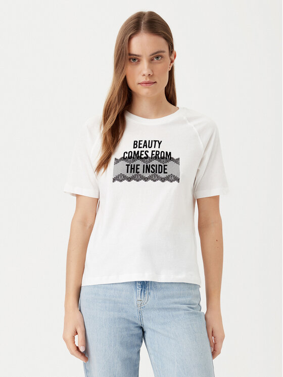 JDY Marškinėliai · Balta