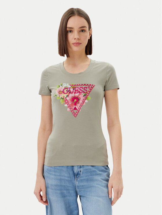 Guess Marškinėliai · Žalia