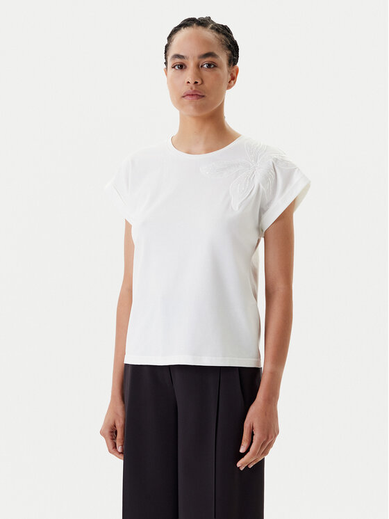 Morgan Marškinėliai · Balta