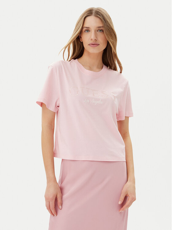 Guess Marškinėliai · Rožinė