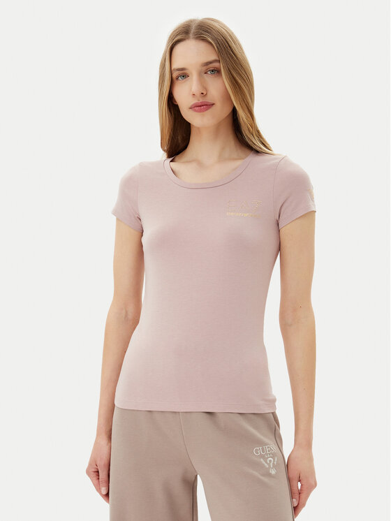 EA7 Emporio Armani Marškinėliai · Rožinė