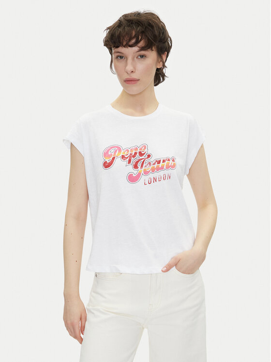 Pepe Jeans Marškinėliai · Balta