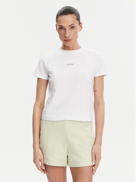 Calvin Klein Jeans Marškinėliai · Balta