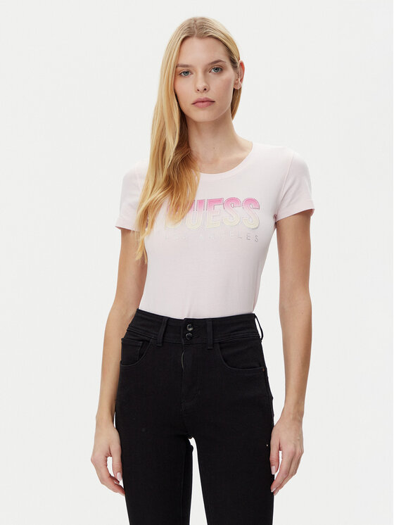 Guess Marškinėliai · Rožinė
