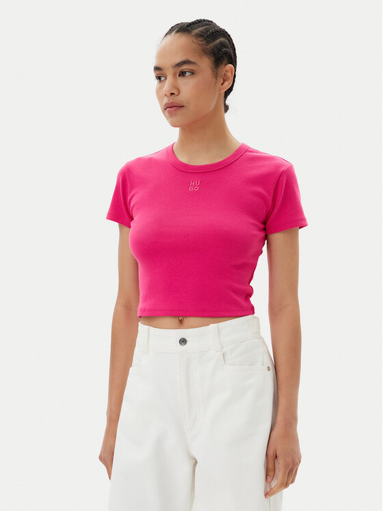 HUGO Marškinėliai · Rožinė