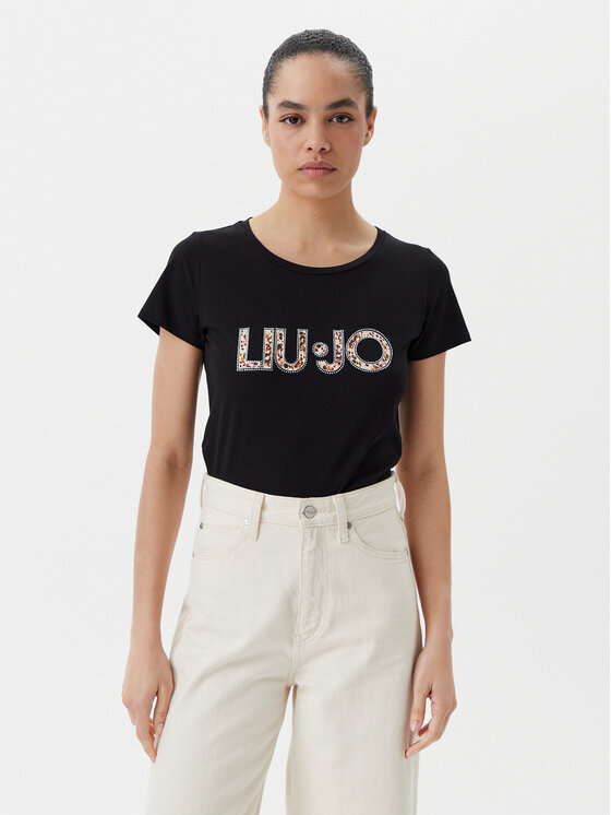 Liu Jo Beachwear Marškinėliai · Juoda