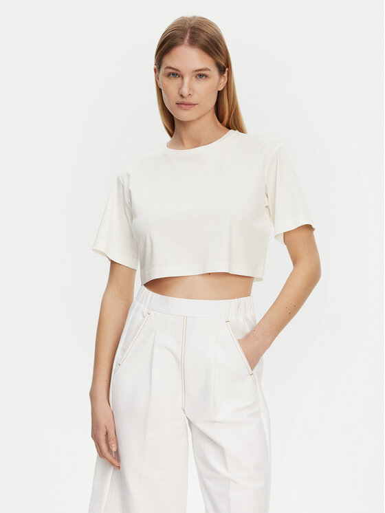 Max Mara Leisure Marškinėliai · Écru