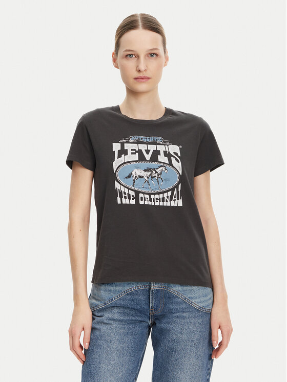 Levi's® Marškinėliai · Juoda